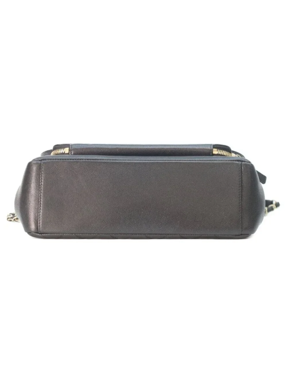 Chanel Black Caviar Gold Business Affinity 2-Way